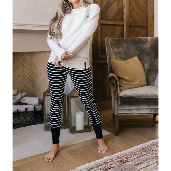 NEW AMPERSAND AVE side zip pullover in oatmeal - Picture 4 of 5